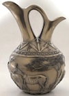 Bronze Zebra Vase