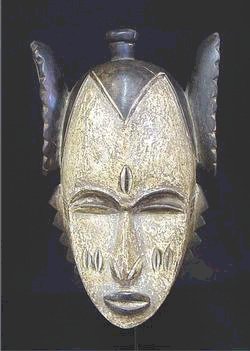 Yaure African Mask