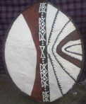 Maasai War Shield  24062009593