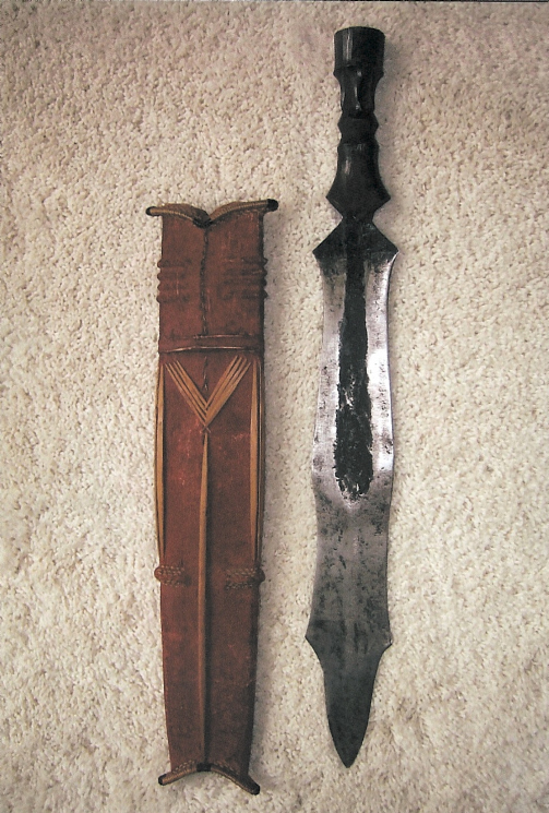 Antique Salampa Sword Salampasu tribe-Congo